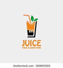 illustration vector graphic for logo fruit juice mascot