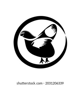 illustration vector graphic of Logo good for logo selling chicken symbol 