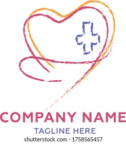 
Illustration vector graphic of logo Healthy showing his help and protect humans. Perfect for industri the hospital etc