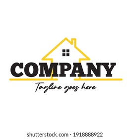 illustration vector graphic of logo house. perfect for property logo