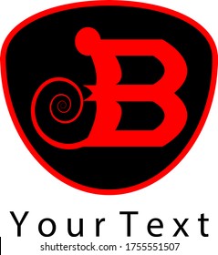 Illustration vector graphic of logo Letter B. simple logo with a beautiful red color. good for your logo or personal business