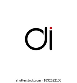  illustration vector graphic of logo letter di