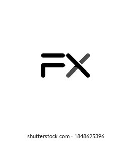  illustration vector graphic of logo letter fx