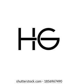 Illustration Vector Graphic Logo Letter Hg Stock Vector (Royalty Free ...