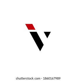  illustration vector graphic of logo letter iv