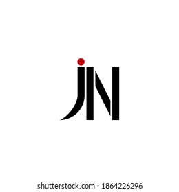  illustration vector graphic of logo letter jn