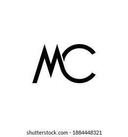  illustration vector graphic of logo letter mc