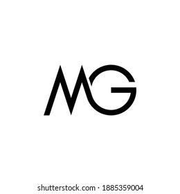  illustration vector graphic of logo letter mg