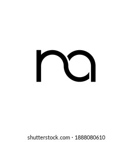  illustration vector graphic of logo letter na