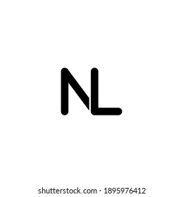  illustration vector graphic of logo letter nl