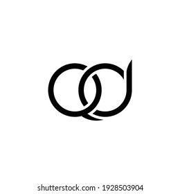  illustration vector graphic of logo letter qd