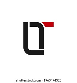 illustration vector graphic of logo lt letter monogram