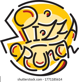 
Illustration vector graphic of logo Pizza Crunch showing his type logo. 
Perfect for industries of the Restaurant etc