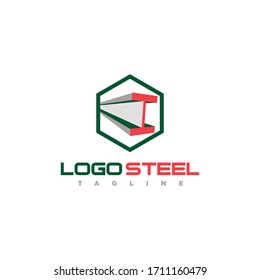 Illustration Vector Graphic Logo Steel Metal Stock Vector (Royalty Free ...