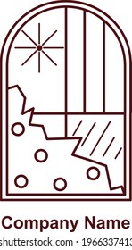 Ilustración vectorial gráfico del logo Twensic Tavern mostrando su sencillo. perfecto para la industria de cafés, comida, etc