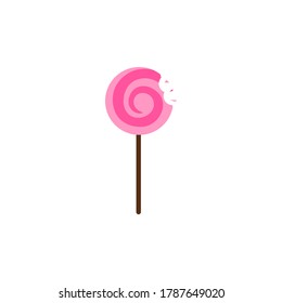 Gráfico vectorial de ilustraciones de Lollipop con marcas de bits
