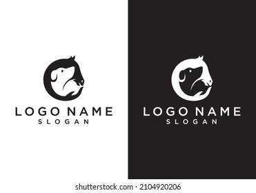illustration vector graphic of love for pets. fit for anomalies, zoo, health etc.