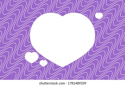 Illustration Vector Graphic Of Love Seamless Pattern, Suitable For Love Or Valentine's Day Themed Backgrounds