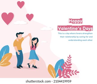 illustration vector graphic of lovers holding hands and lifting them up, perfect for religion, holiday, culture, valentine, greeting card, etc.