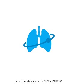 Illustration Vector Graphic of Lung Care. Perfect to use for Companies in the Health Sector