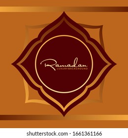 illustration vector graphic luxury background ramadan mubarak fit for background banner,sale template on social media etc