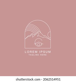 illustration vector graphic of the luxury logo template, this logo perfect for your beauty logo product logo and etc