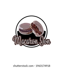 Illustration Vector graphic of macaroon design fit for dessert, cookie, cake, food etc.