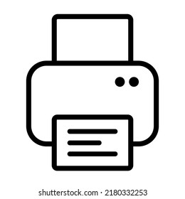 Illustration Vector Graphic of machine printing, printer, print icon