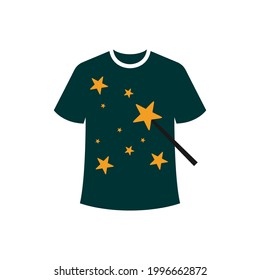Illustration Vector Graphic of Magic Shirt Logo. Perfect to use for Technology Company