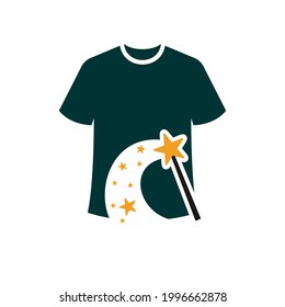 Illustration Vector Graphic of Magic Shirt Logo. Perfect to use for Technology Company