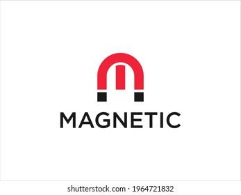 illustration vector graphic of magnets in the form of M. perfect of logos for business logos, initials, shop brands etc.