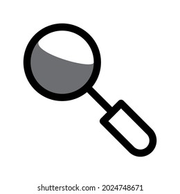 Gráfico vectorial de ilustración del iccono de aumento