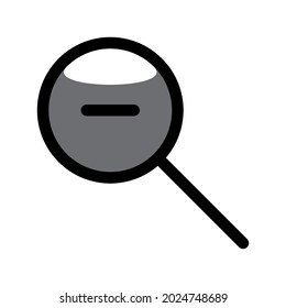 Illustration Vector Graphic of Magnifying iccon