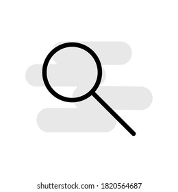 Illustration Vector graphic of magnifying icon