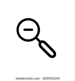 Illustration Vector graphic of magnifying icon