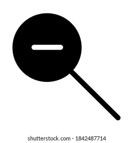 Illustration Vector graphic of magnifying icon