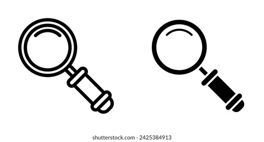 Illustration Vector Graphic of Magnifying icon