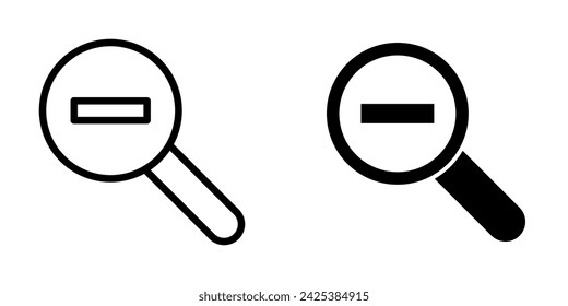 Illustration Vector Graphic of Magnifying icon