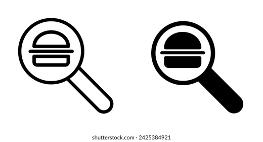 Ilustración Vector Gráfico del icono de ampliación