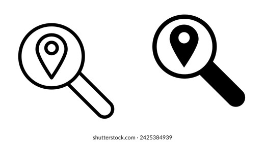 Illustration Vector Graphic of Magnifying icon
