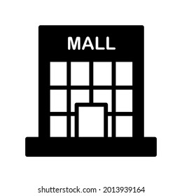 Ilustración Gráfico vectorial del icono de Mall Building