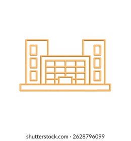 Illustration Vector graphic of mall building. Fit for supermarket, retail, building, business, buy, architecture etc.