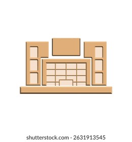 Illustration Vector graphic of mall building. Fit for supermarket, retail, building, business, buy, architecture etc.