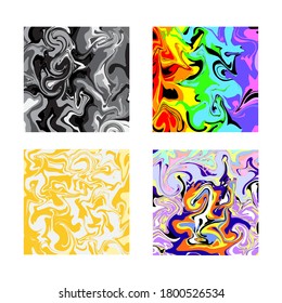ilustración vectorial de textura de tinta de mármol. fondo de tinta de mármol líquido. perfecto para el diseño de prendas de vestir, decoración en casa, portada de libros, material infantil, etc.