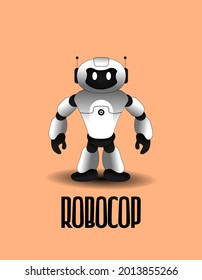 Illustration vector graphic of the mascot of a technology brand.Perpect for technology brand mascot, logo .banner etc.