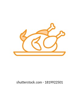 Illustration Vektorgrafik von Fleisch Symbol. Geeignet für Steak, Grill, Kochen,