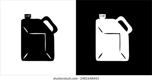 Illustration vector graphic of mechanic icon, blackand white