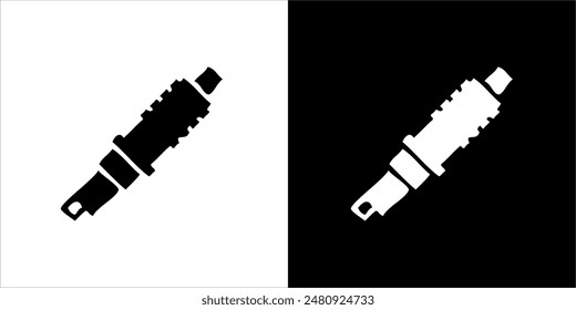 Illustration vector graphic of mechanic symbol, black and white