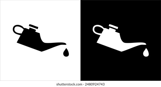 Ilustración Vector gráfico de símbolo mecánico, blanco y negro