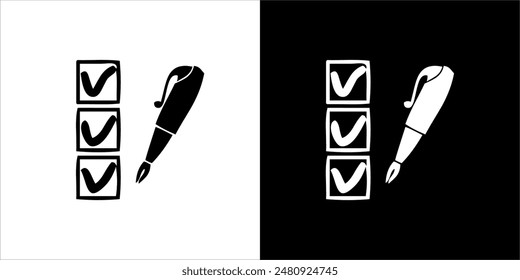 Illustration vector graphic of mechanic symbol, black and white
